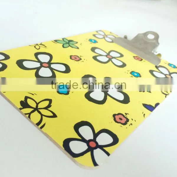 Custom Printed MDF Butterfly Clipboard for School and Office photo-3