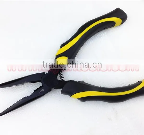 6", 7", 8" Black Combination Pliers Cutting Plier Lineman's Plier Diagonal Cutting Nippers Long Nose Plier photo-5