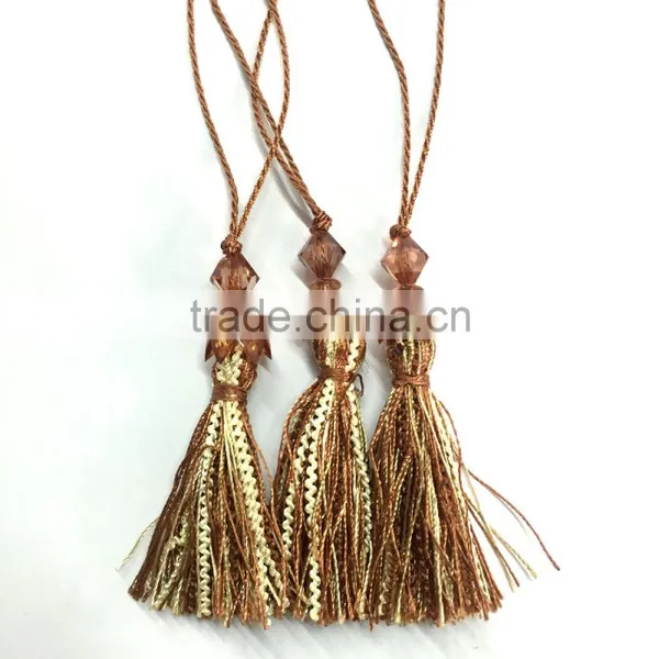 Acrylic Beaded Fringe Curtain Tassel photo-2