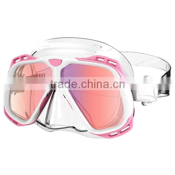 High Quality Scuba Diving Equipment Silicone Diving Mask (MM-2700) photo-6