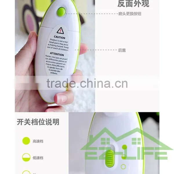 2017 Best Hot Sale Electric Baby Nail Trimmer - Your Baby's Necessity,safty and Beauty photo-5