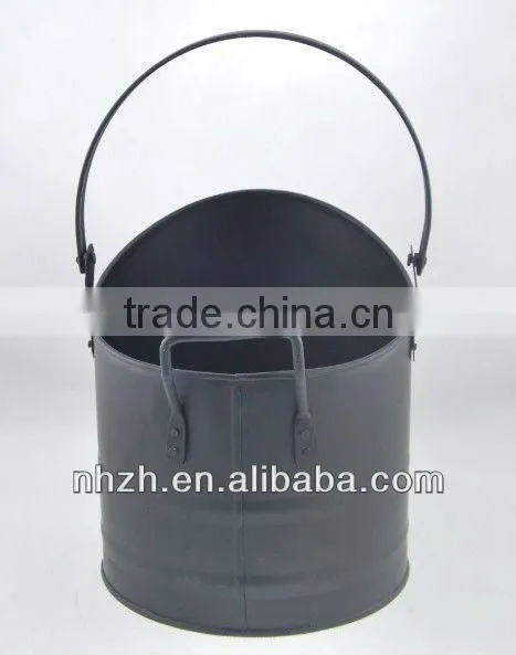 Fireside Antique Metal Coal Bucket photo-4
