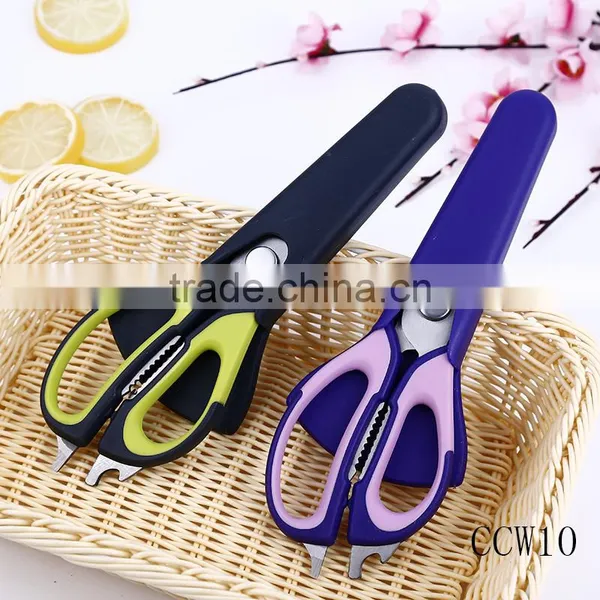 Eco-friendly Stainless Steel Multifunctional Kitchen Shears Magnetic Scissor photo-2