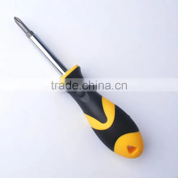 Combiantion Screwdriver Slotted+Phillips Double End Screw Drivers Cheap Rotating Screwdriver photo-2