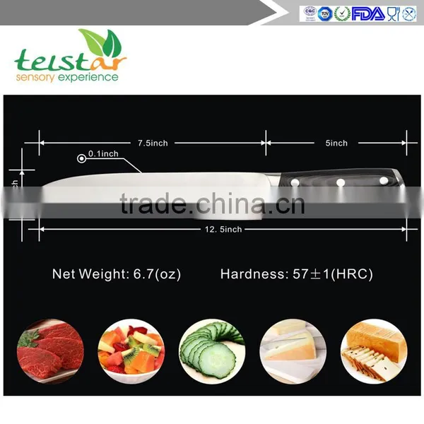 Chef's Knife 7.5 Inch German High Carbon Stainless Steel, Very Sharp, Balanced Comfortable Handle, Multipurpose Kitchen Knife photo-5