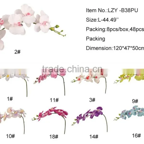 Real Touch Artificial Orchid Iris Flower for Indoor and Outdoor Decoration photo-5