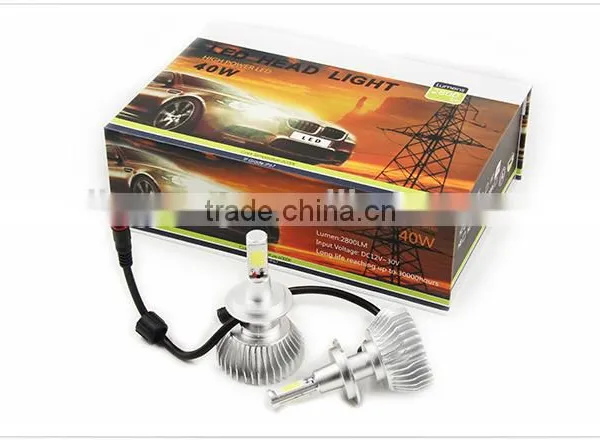 Factory OEM CanBus Error Free H4 H7 Led Headlights Fit on 95% German Cars and American Cars photo-5