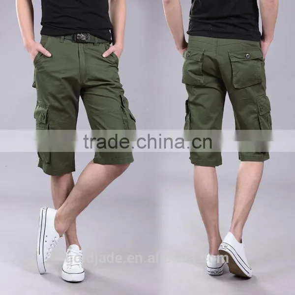 Wholesale Mens Cargo Pants With Side Pockets , Men's Cargo Short Pants , Men Summer Short Pants photo-2