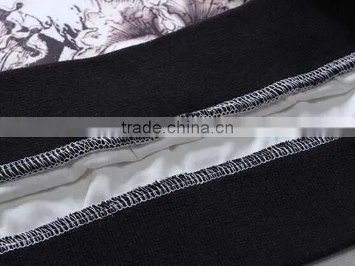 Winter Cowl Neck Printed Hip Hop Hoddies photo-6