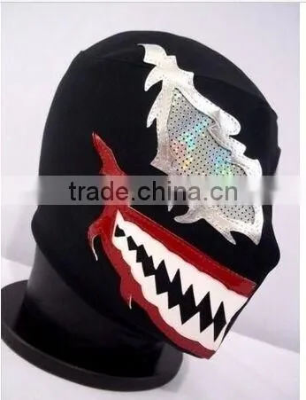 Spiderman Venom Lycra Mask Lucha Libre Luchador Mexican Wrestling Mask photo-2