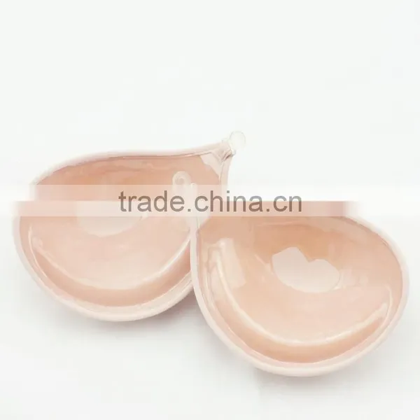 Breathable V Shape Adhesive Silicone Bra photo-6