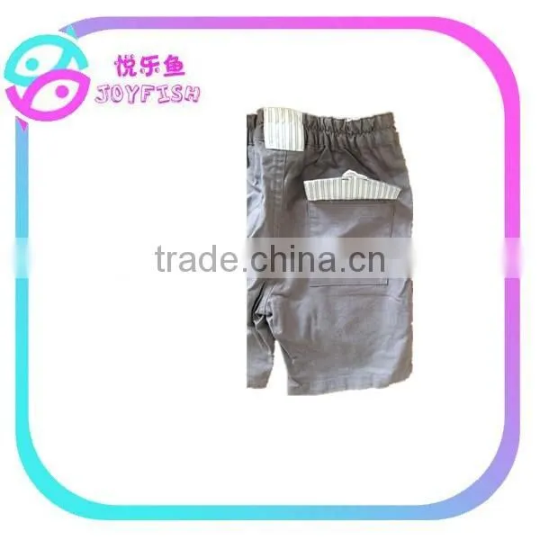 Linen/cotton Good Quality Boy's Shorts photo-6