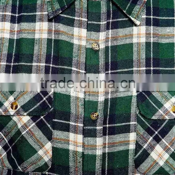 Vintage Checked Flannel Shirt for Man photo-3