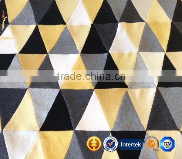High Quality Knitted Cashmere Baby Throw Blanket photo-2