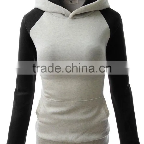 Wholesale Lady Varsity Hoodies/ Custom Woman Spring Hoody/bulk Blank Autumn Hoodies photo-4