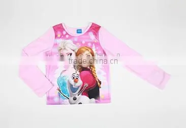Comfortable Princess Cartoon Printing Children's Pajamas photo-4