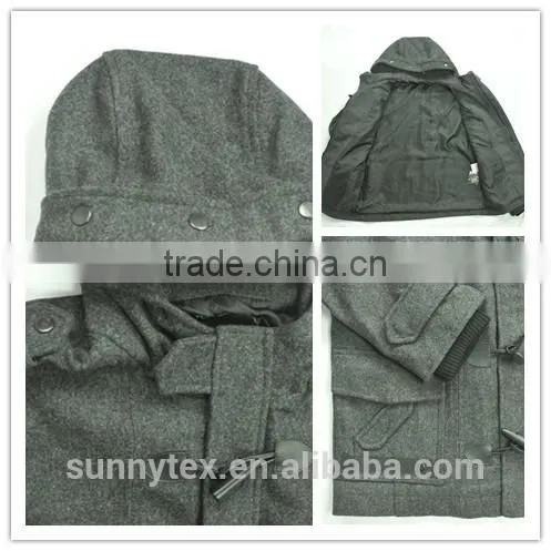 2016 Fake Horn Rib Woolen Jacket photo-2