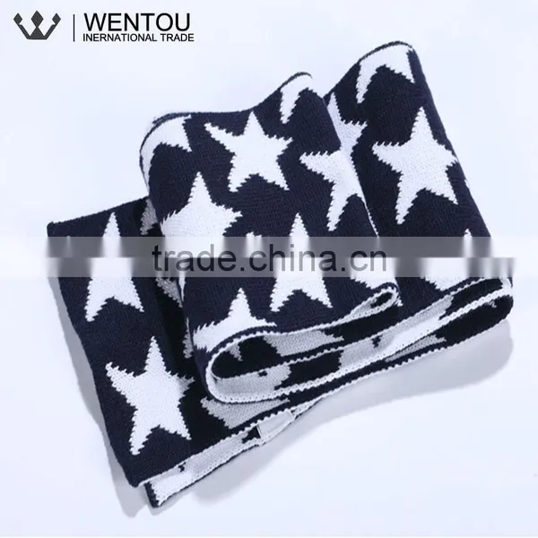 Cute Cotton Warm Baby Knit Scarf photo-4