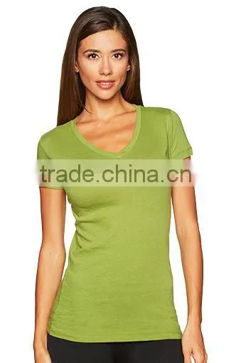 Next Level Apparel Ladies' Sporty V-Neck Tee - Made From 100% Combed Ring-spun Cotton Jersey and Comes With Your Logo. photo-4