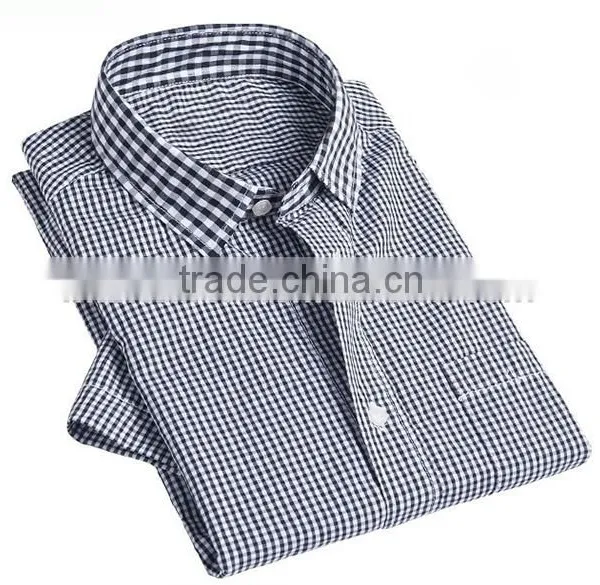 Body Fit t Shirts for Men Fancy Plaid Fabric t Shirts for Men T-shirt photo-4