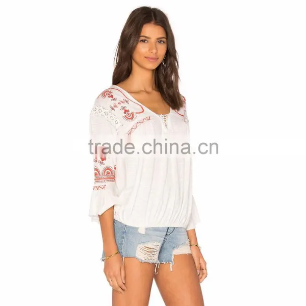 Wholesale Apparels Latest Top Shirts Designs for Women photo-2