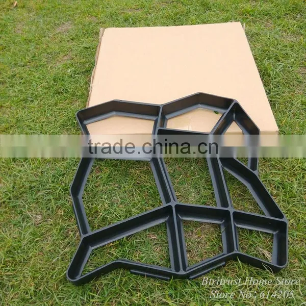 2016 Hot Sale Stamping Pavement Mould / DIY Garden Tools-paver Mold for Garden Path / Patio Walkway Mould / photo-6
