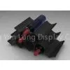 Modern Black Beer Display Rack , Durable Metal Wine Holders
