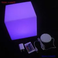 LED Cube Seat Lighting Furniture photo-3