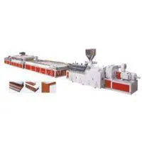 WPC And PVC Wood Plastic Door Panel Production Line