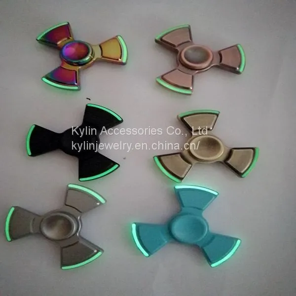 2017 the Newest Fashionable hotsale products Led Hands Spinner Fidget Spinner Bearing toys photo-5