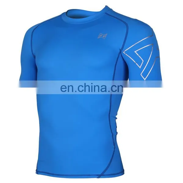 High QualityCustom Printed Lycra Sleeve Rash Guard photo-5