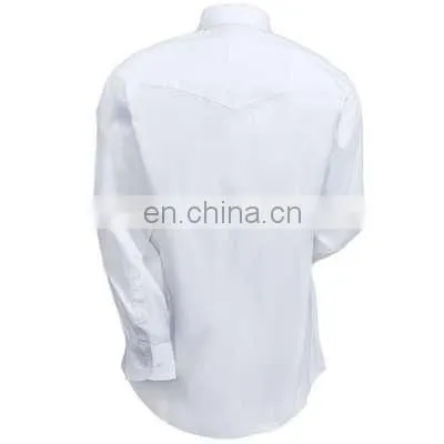 Men's Twill Uniform Shirt/work Shirt/OEM Working Uniform Shirts for Mens and Womens photo-2
