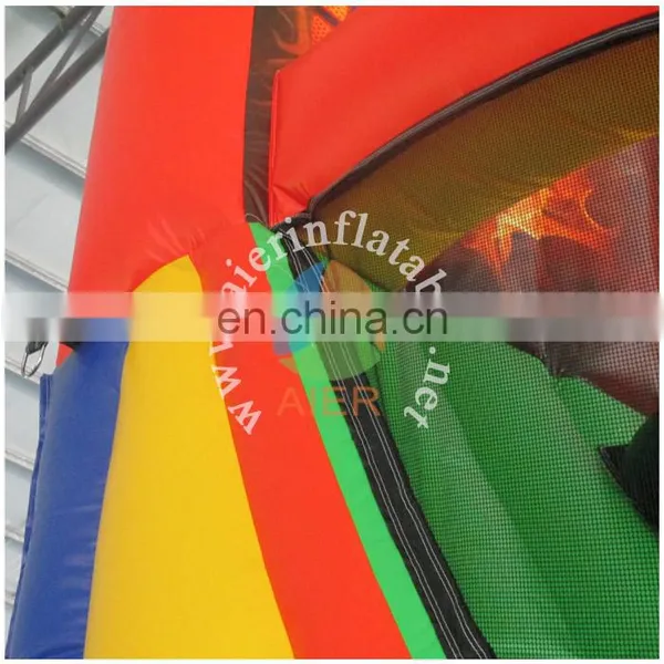 2016 Aier 3 Hoops Inflatable Basketball Hoop, Kids Basketball Shoot Sport Game photo-6