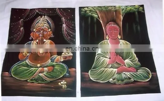 New HAND PAINTED NEW MEDIUM SIZE INDIAN GODS PRINTED WALL HANGINGS photo-5