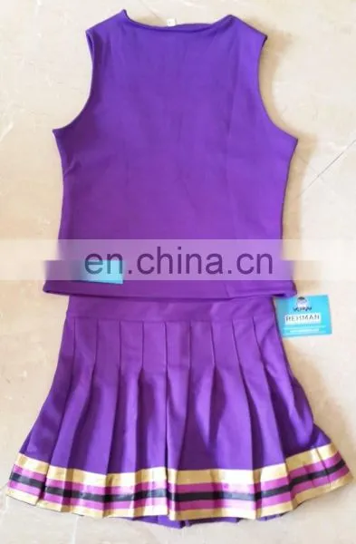 Fancy Purple Cheerleaders Dress