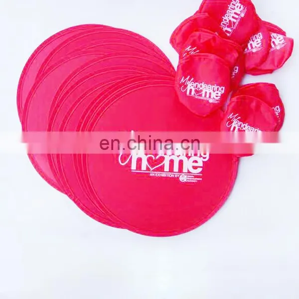 Promotional Custom Polyester/ Nylon Foldable Frisbee photo-6