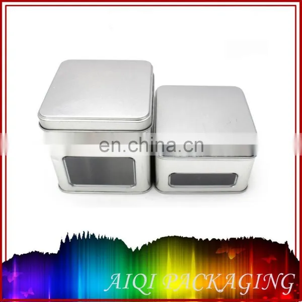 Square Gift Tin Box for Watch photo-2