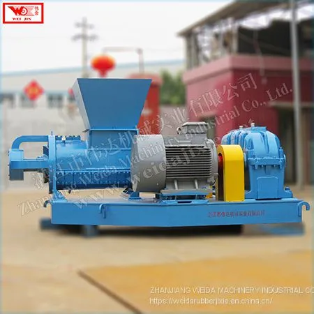 High Efficiency Cord Fabric Rubber Helix Breaking and Crushing Machine IIR Butyl Rubber Crushing Machine photo-2