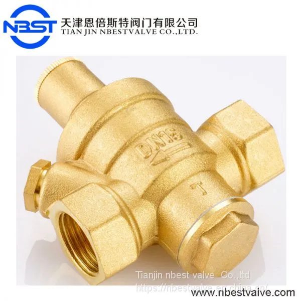 2 Inch Low Pressure Regulator Pressure Reducing Brass Valve Low Pressure photo-2