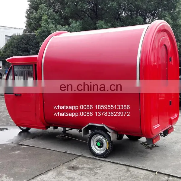CE Approved New Arrival Outdoor Mobile Food Trailer/ Street Mobile Food Cart/ China Factory Mobile Food Truck photo-3