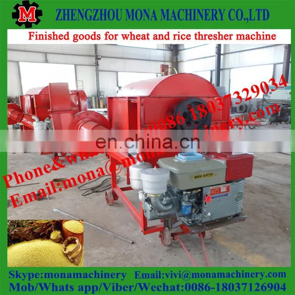 Sales High Quality Grain Threshing Machine and Rice Wheat Thresher photo-6