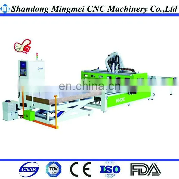 Macedonia Funiture Kitchens,wardrobes and Also and Sofas up and Down Loading Cnc Router Vertical Cnc Boring Wood Cutting Machine photo-2