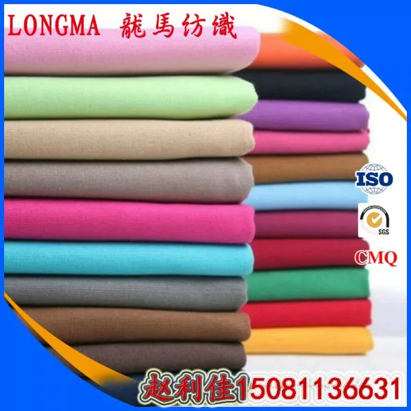 186T Polyester Cotton Pocketing Fabric, tc Dyed Poplin Fabric Suit Pocketing Fabric T/C65/35 45X45 110X76 58/60 photo-2