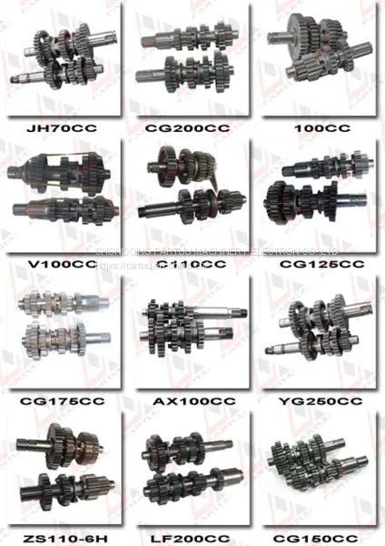 Gy6 Motorcycle Gear Box Small Transmission Gearbox Parts photo-3
