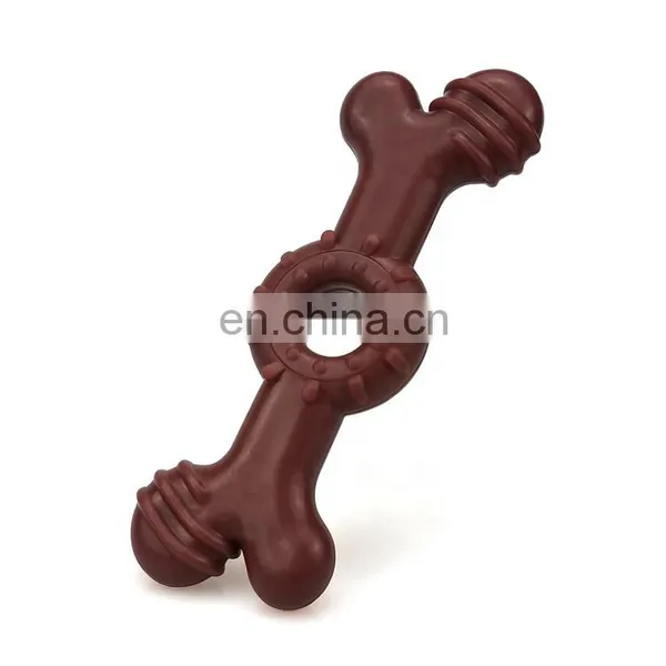 Hot Selling Five Flavor Chosen TPR Dog Chewing and Biting Bone photo-4