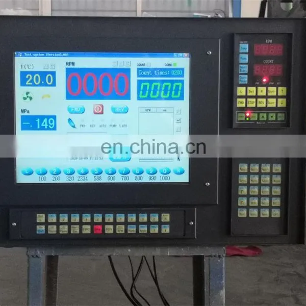 Тестовый стенд для топливных насосов-форсунок Diesel BD850. Части компьютерной системы управления