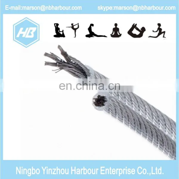 Skipping Rope Adjustable Cable Wire Jump Ropes photo-5