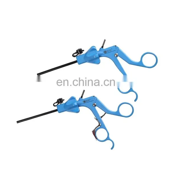 Geyi Laparoscopic Instrument Autoclavable Grasper 1+2 Teeth Double Action With Insulated Handle photo-4