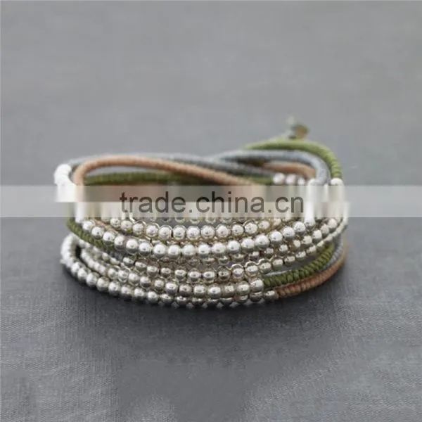 2016 Multilayer Wrap Bead Bracelet XE09-0339 photo-4
