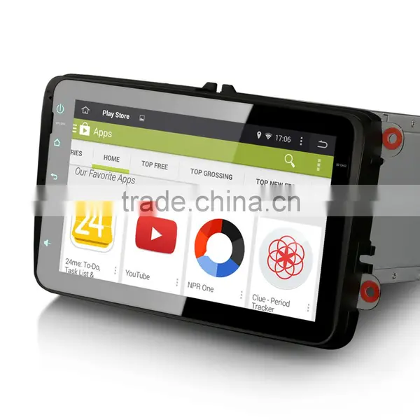 Erisin ES2802V Android 4.4.4 2 Din 8 Inch Bluetooth Car Audio With GPS 3G WiFi for Passat photo-6